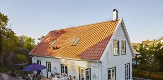 Slik ser villaen ut på utsiden, men har du sett innsiden? Hit vil jeg flytte!