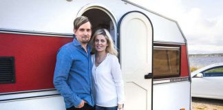 Kika in i husvagnen som blev känd över en natt