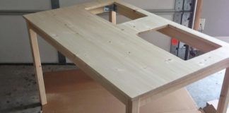 She Put An IKEA Dining Table In Her Son’s BEDROOM! Then, She Cut Two Holes In It To Make THIS! SO COOL!