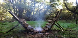 Self Feeding Fire Burns for 14 Hours Plus!
