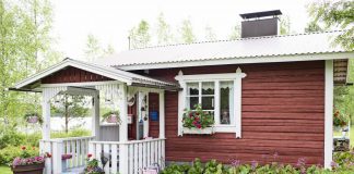 Unelmien punainen mökki x 8