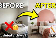 DIY Painted Arch Wall: How to Create a Modern Geometric Accent